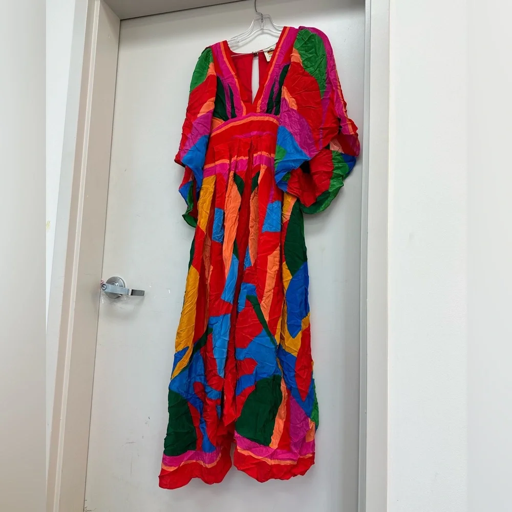 FARM Rio Multicolor Midi Dress - Picture 3 of 9